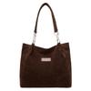 Large-capacity Women's Commuter Single-shoulder Bag, Retro, Artistic and Trendy Tote Bag