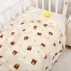 Soft Infant Strappy Blanket Cartoon Newborn Blanket Wraps Baby Swaddle Blanket  0-6 Months Babies