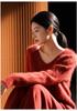 Women's Plus Size Pure Cashmere V-Neck Pullover: Loose Fit, Long Sleeve, Thick Winter Sweater