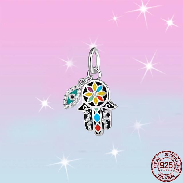 New 925 Sterling Silver Dog and Red Snowman Charm Bead Fit Original 925 Fashion Bracelets DIY Fine Jewelry Making for Women