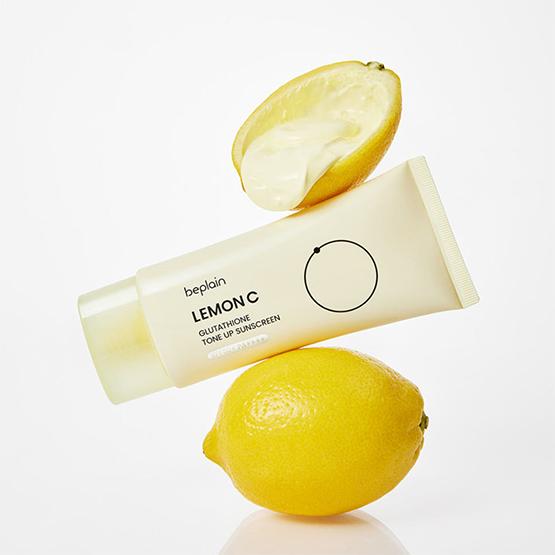 BEPLAIN Lemon C Glutathione Tone Up Sunscreen SPF 50+ PA++++ 50ml