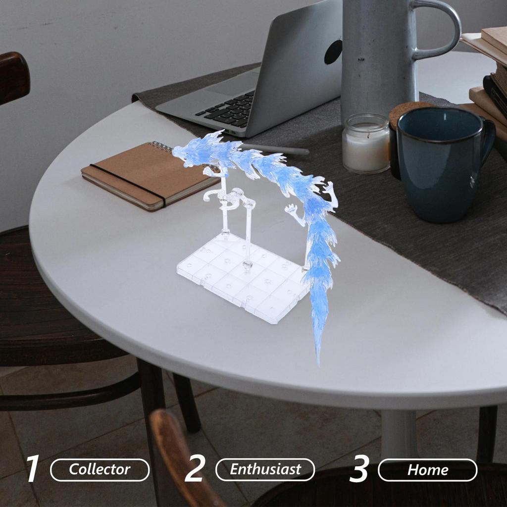 DEARMAMY Action Figure Stand, Easy to Use, Adjustable, Effect Prop