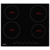 VidaXL Plaque de cuisson Céramique 4 brûleurs Contrôle tactile 6000 W 50784