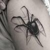 Herbal Domineering Personality Spider Tattoo Sticker Semi-Permanent Ins Tattoo Sticker Waterproof Lasting Men And Women
