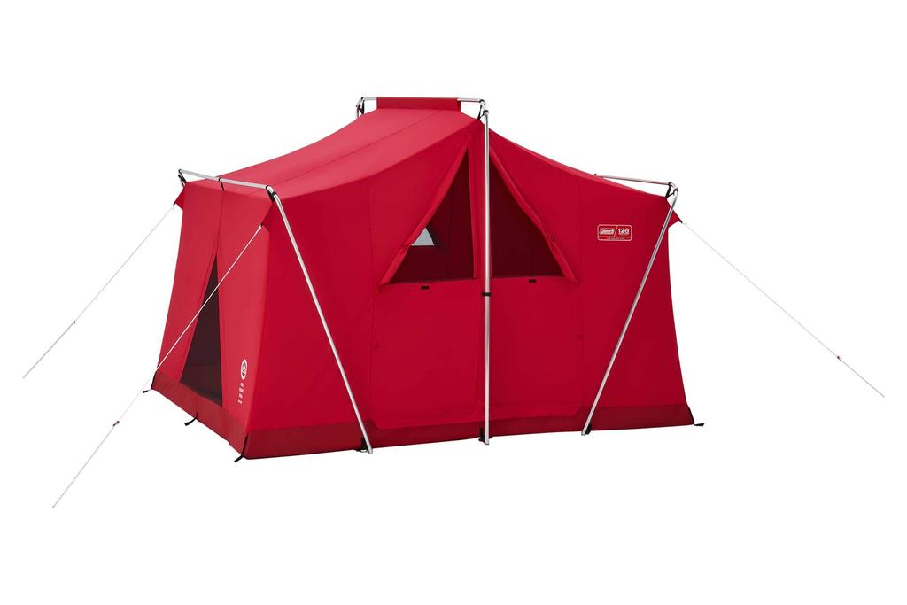 Coleman Tent 120th Anniversary Tent Tarp Set Red &