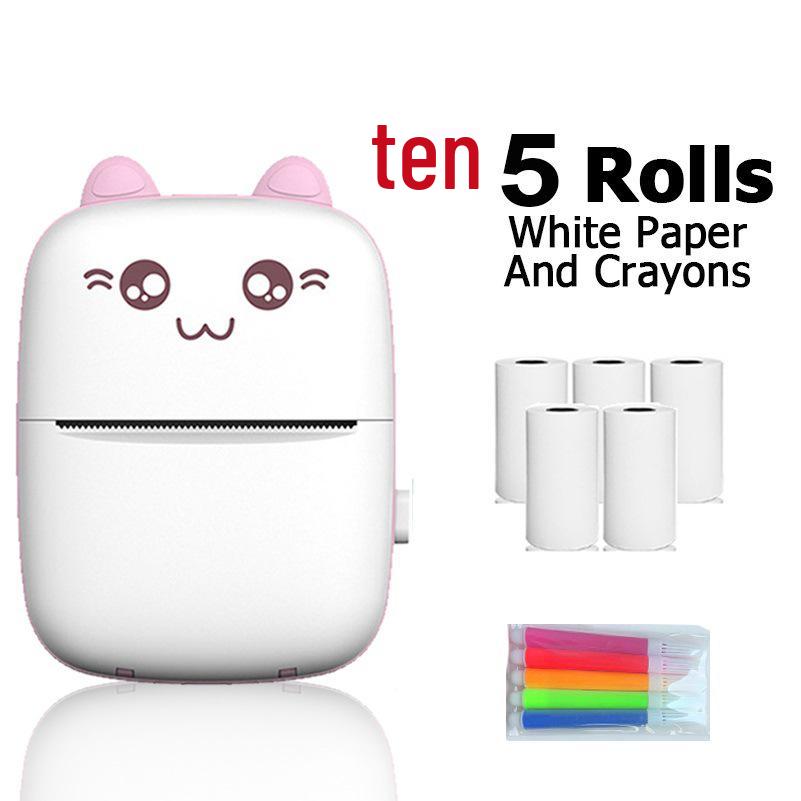 C9 Mini Cartoon Wireless Bluetooth Thermal Label Printer