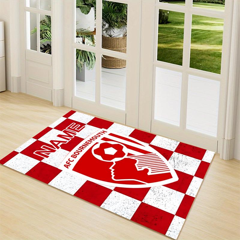 Custom Name Portugal Crest Carpet Rug Customizable Soft Washable Anti-Slip Home Living Room Sofa Mats Personalized Rug. 0909253