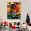 Anime Hhazbin Hotel Husk Tapestry Decoration Art Microfiber Background For Bedroom Living Bar Garden Outdoor Festival