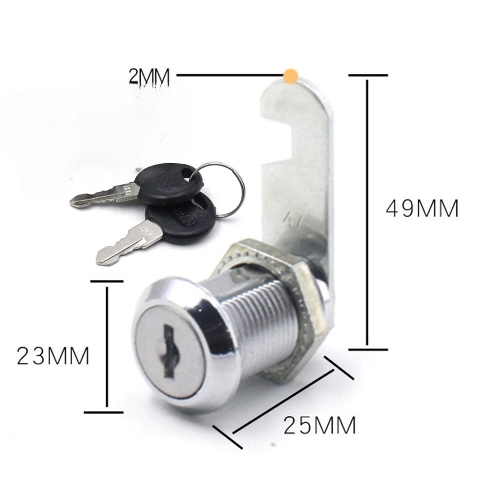 Secure Your Cabinets and Tool Cabinets with the Keyed Cam Cylinder Lock