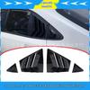 Decorative Window Blinds Sticker for 2020-2021 Corolla Levin, Rear Sunshade Trim