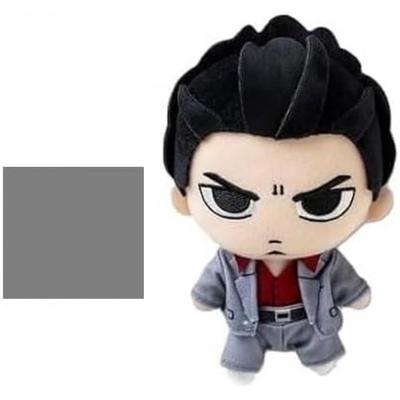 Unbranded Ryu Ga Gotoku Plush Toy   Can Badge Set Goku kiRyu Kazuma Goku kiRyu Kazuma