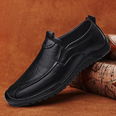 Fashion Designer Men's Shoes Fashion Genuine Leather Slip On Loafers Spring Autumn Moccasins Driving Shoes Walking Men Sneakers