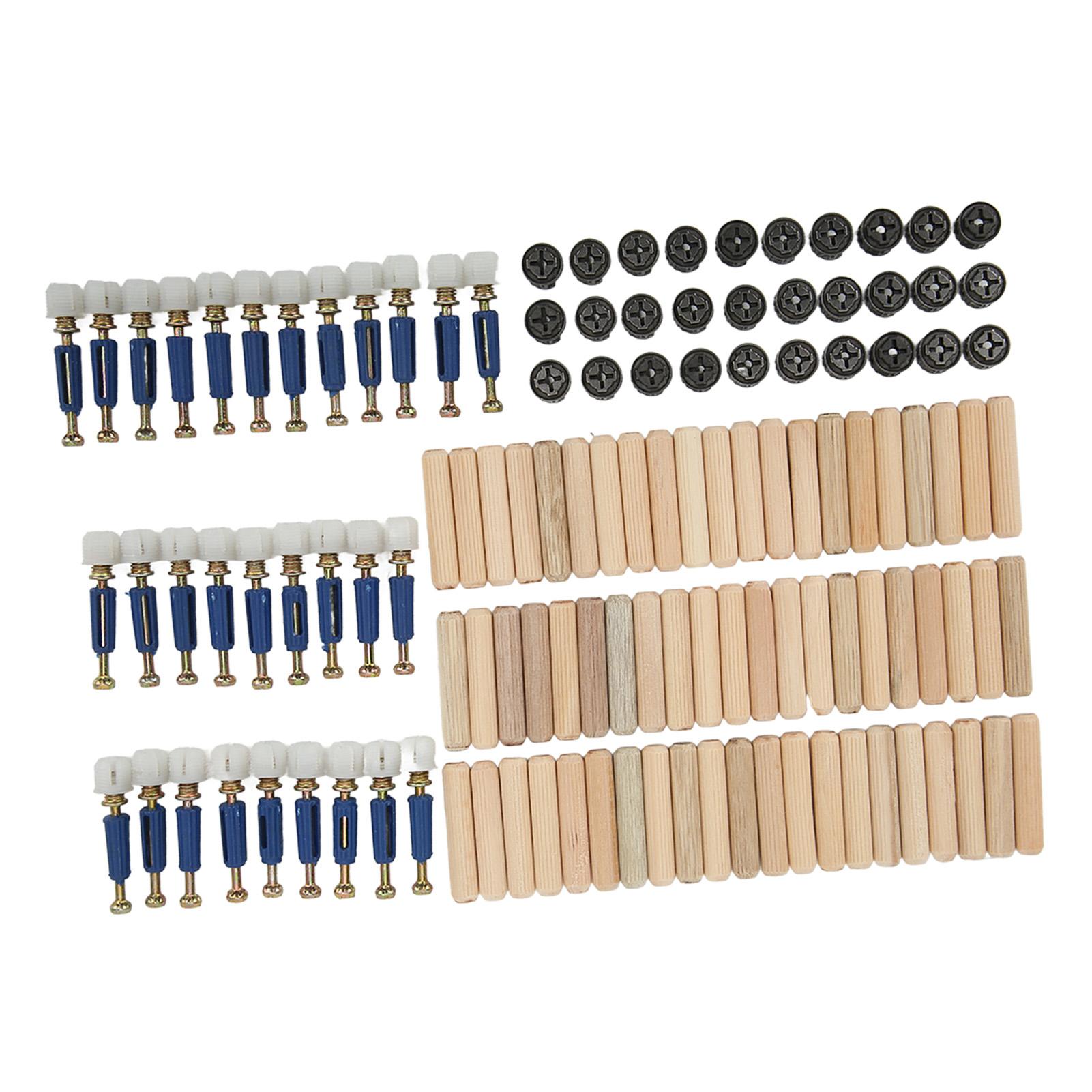 

Комплект эксцентрикового колеса 3 в 1 Утолщенная гайка Винтовой крепеж Мебельная панель Фитинги