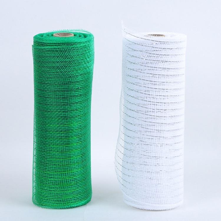 Thanksgiving PolyMesh Ribbon Metallic Mesh Ribbon Decor Mesh Roll DIY Candy Box