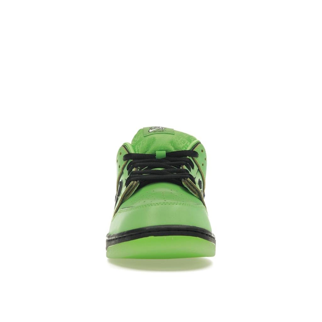 Nike The Powerpuff Girls X Dunk Low Pro SB QS Buttercup Unisex Sneakers Green Mean-Green Black FZ8319-300