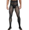 Hombres Ropa Interior Mens Soft Pantyhose Men'S Open Crotch Leggings Sexy Oil Glossy Tights Male Ultra Thin Bodystockings