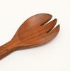 Holzpapierdruck Salatbesteck-Set – Handgefertigte lebensmittelechte Holz-Servierlöffel