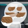 Angel Wing Keyboard Mice Wrist Computer Arm Rest Nonslip Coaster Cushion for Game Typing Office