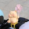Roztomilá kreslená zvířátka kachna králík kočka pro interiér auta kolo motorka jízdní kolo dekorace cyklistická dekorace cyklo doplňky