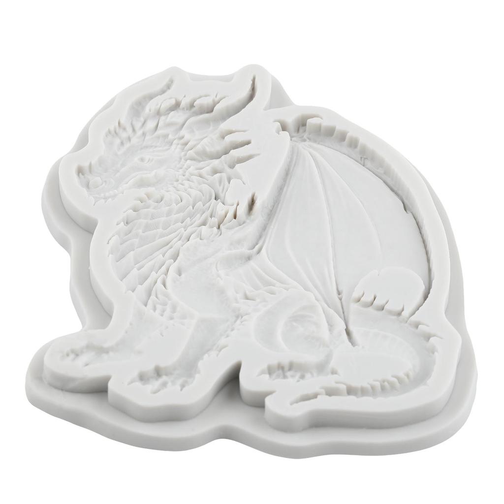 Drachen Silikonformen Drachen Fondantform Kuchen Dekorationswerkzeuge Cupcake Topper Süßigkeiten Schokolade Gumpaste Form