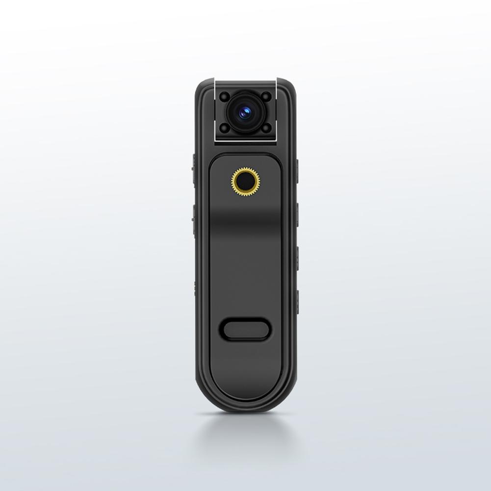 HD 2K Mini Camera Wearable WiFi Portable Small Digital Video Recorder with 180 Rotatable Lens for Security Guard Law Enforcement