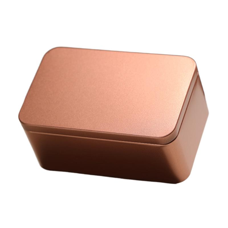 Tea Packaging Cans General Square Cans Dahongpao Green Tea Loose Tea Packaging Boxes Tinplate Empty Cans