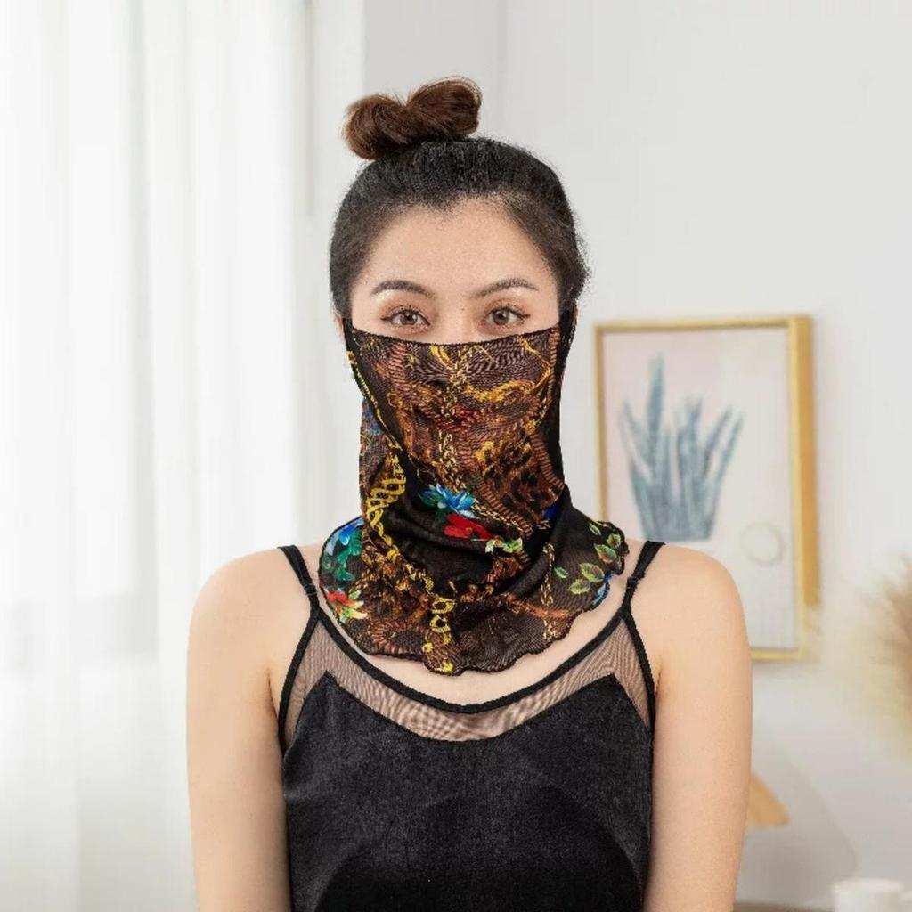 

Жіноча маска від сонця для велоспорту, поліестер, захист від УФ-променів, різні стилі, вуаль для обличчя для вулиці, літні модні аксесуари