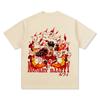 One Piece Monkey D Luffy Gear 4 TShirt Men Women Harajuku Cotton Fashion Streetwear Loose Short Sleeve Crew Neck Graphic Tee