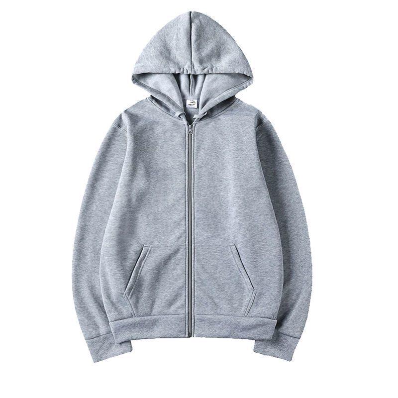 Cardigan à capuche unisexe tendance 2025: Veste de Sport Décontractée à Fermeture Éclair Automne Hiver