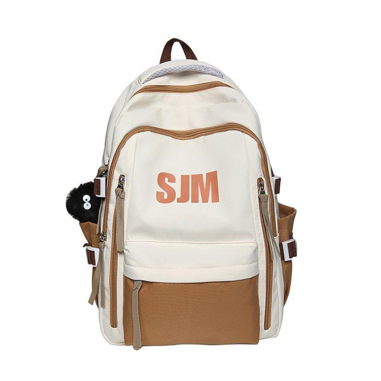 Schoolbag Ins Mori Campus Simple High-value Fashion Versatile Junior High School Students Large-capacity Computer Travel Shoulders
