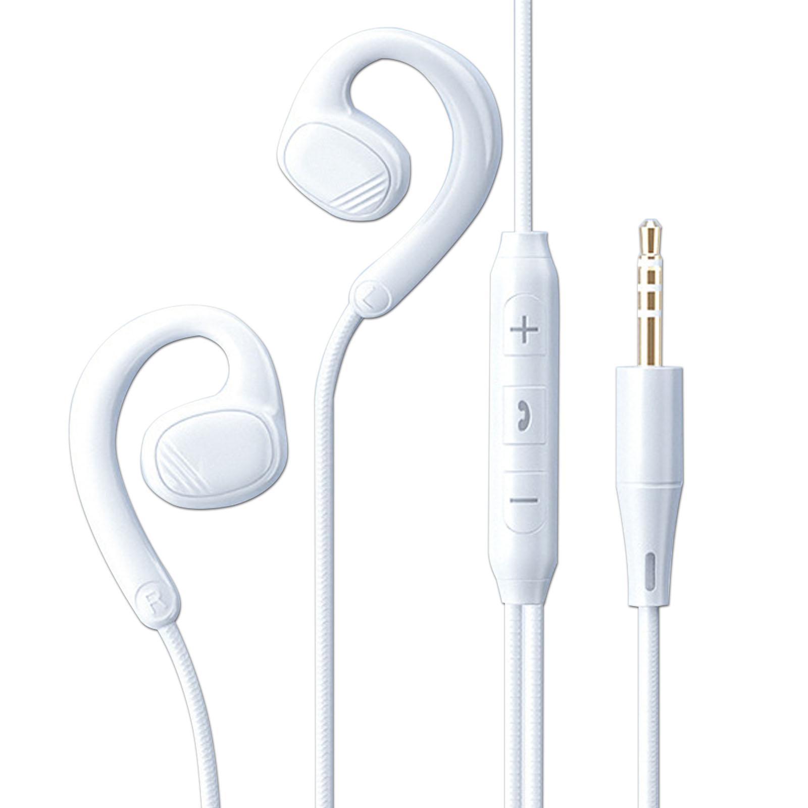 

3.5mm Wired Earphones Lightweight Air Conduction Gaming Headset with Microphone for HD Calls Comfortable Wearing Headphones