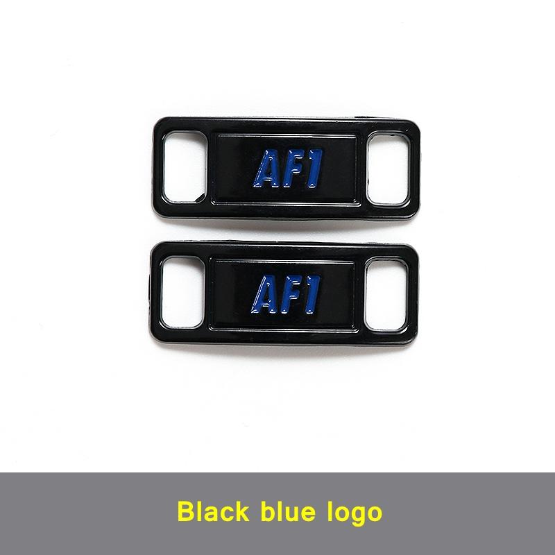 NEW 1 Pair Metal Shoelaces Buckle AF1 Shoe Decoration Suitable for All Shoes Sneakers Shoes Accessories Flat Shoelace Buckle
