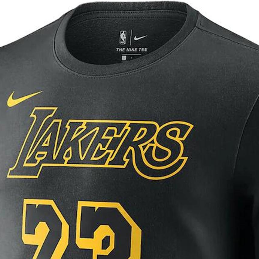 New Nike Nba Lakers Lebron James Tee AA2590-022