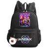 Anime Cartoon K-Pop Demon Hunters Printed Backpack for Teenger Children Student Schoolbag Girl Kid Gift Women Large Capacity Waterproof Travel Bag