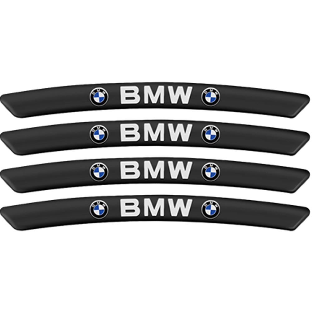 

2025 Hot 4pcs Aluminum Car Wheel Rims Racing Badges Stickers Auto Decoration Decal For BMW M Performance E39 E90 E60 E46 F10 E87