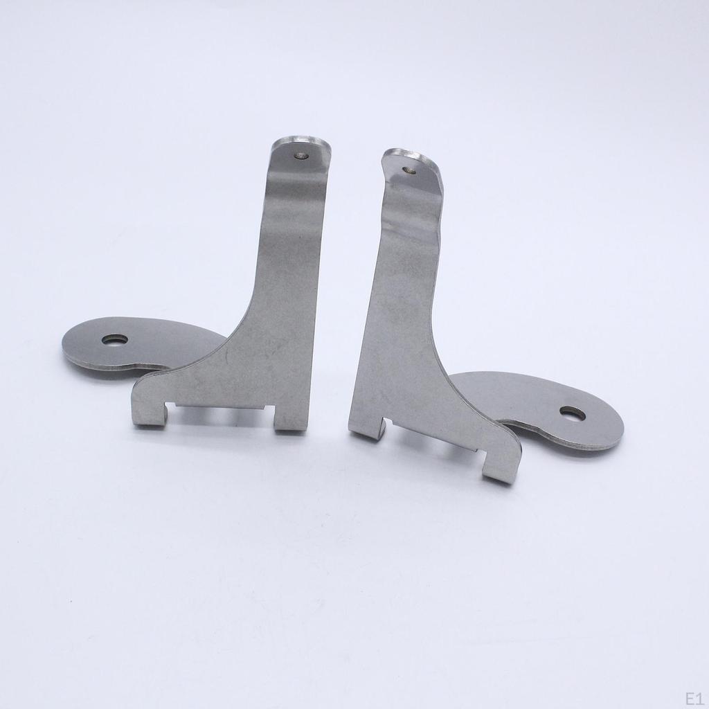 2x Brackets Replacement Auto Metal Chrome lamp for S 2001-2006