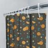 Fruit Pattern Shower Curtain Waterproof Bathroom Decorations Waterproof Fabric Bath Rug Sets Home Decor Shower Curtains With Hoo