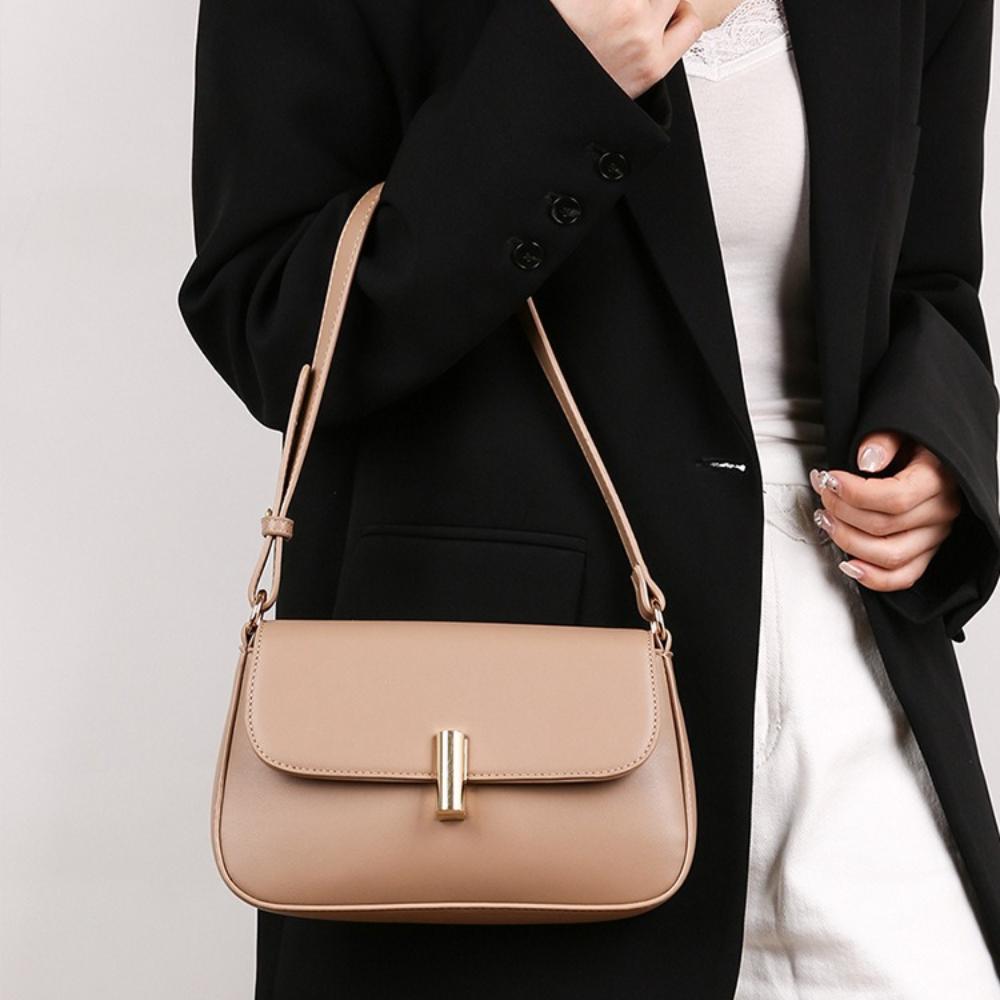 Women's Crossbody Bags Female Literary Single Shoulder Texture Bag Women's Handheld Shoulder Bag Bag