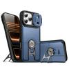 360° Rotating Bracket Phone Case for iPhone 17 Pro Max 18Pro Air 16 15 14 Plus 13 12 11 Holder Lens Protection Window Push Cover