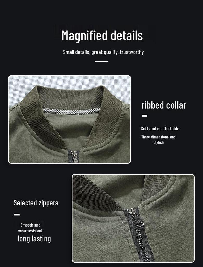 Baumwoll-Camouflage-Arbeitskleidungs-Set: Verschleißfeste Baseballjacke und Stretchhose für Frühling/Herbst zum Arbeitsschutz und Schweißen.