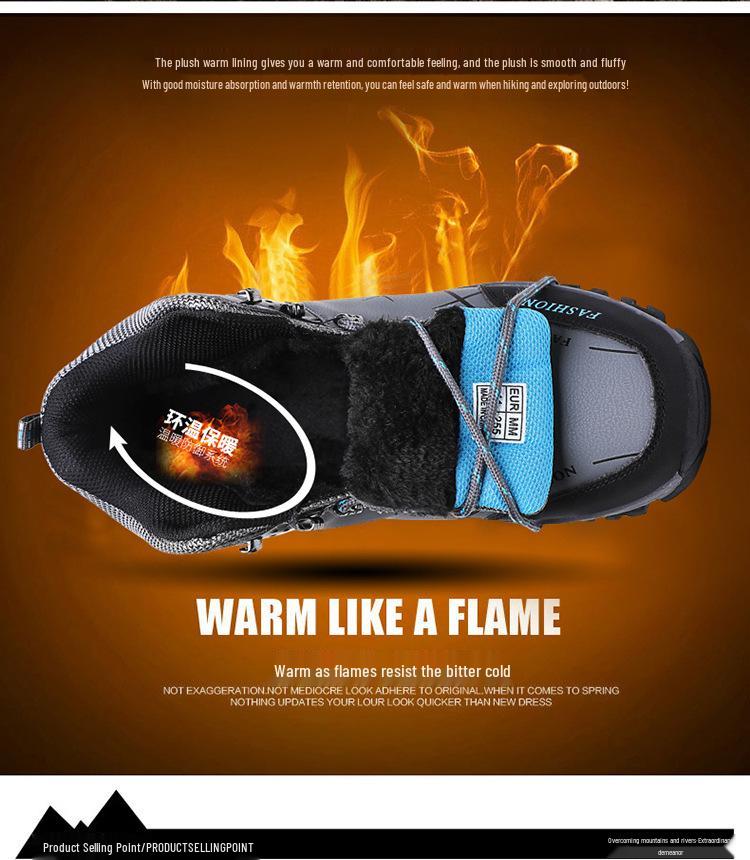 Men's Plus Size Trendy Sports Shoes | Versatile Casual & Outdoor Hiking Footwear