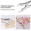 Balloon Expansion Pliers Stainless Steel Open Expander DIY Sequin Stuffing Manual Clip Tool