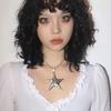 Silver Star Circular Collar Bohemian Silver Jewelry Simple Y2k Necklace  Beach