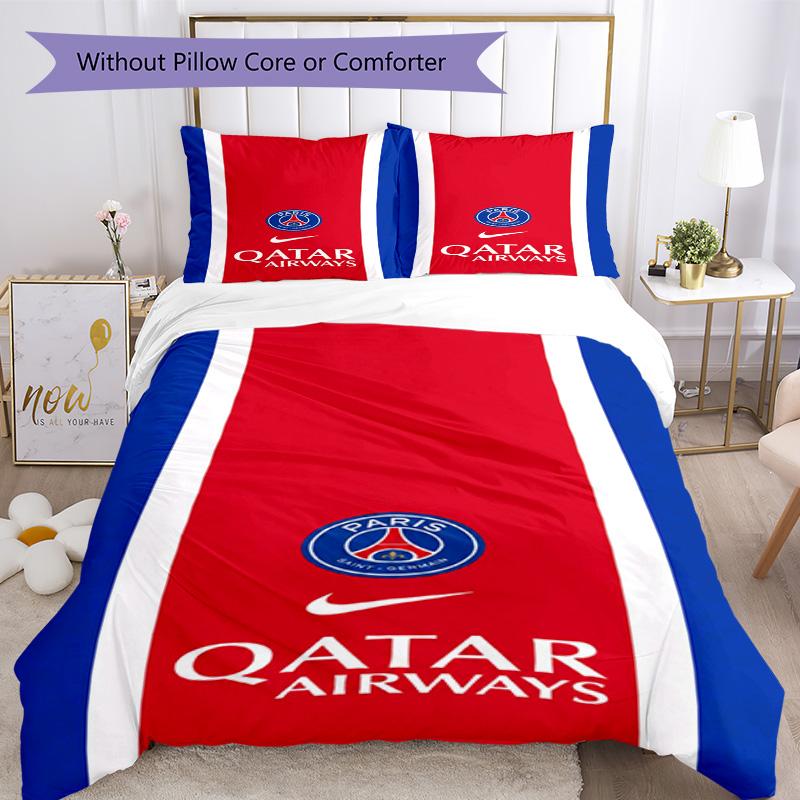 Paris Saintgermain Bed Linen Set Perfect For Living Room Machine Washable Christmas Gift
