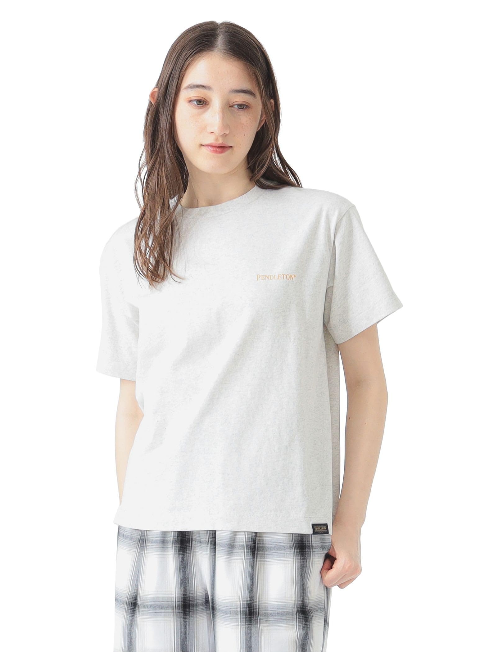 

B:MING LIFE STORE by BEAMS PENDLETON Back Print T-Shirt, Women s, BIRCH, XS