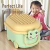 Large Capacity Children's Yellow Duck Toy Storage Organizer
