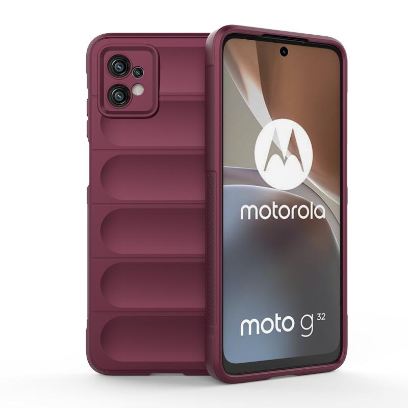 

Трансграничный чехол для телефона MOTO G84 Phantom Shield из ТПУ: Противоударный, Противоскользящий, Защитный чехол из мягкой резины G62 5G