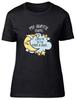 Personalised My Auntie Loves Me To the Moon Blue Womens T-Shirt Ladies Gift Tee