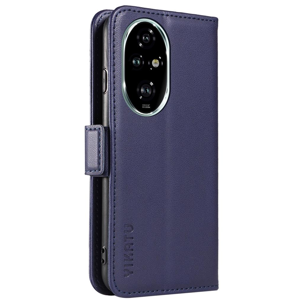 YIKATU YK-003 For Honor 200 Pro 5G Case PU Leather Phone Wallet Cover