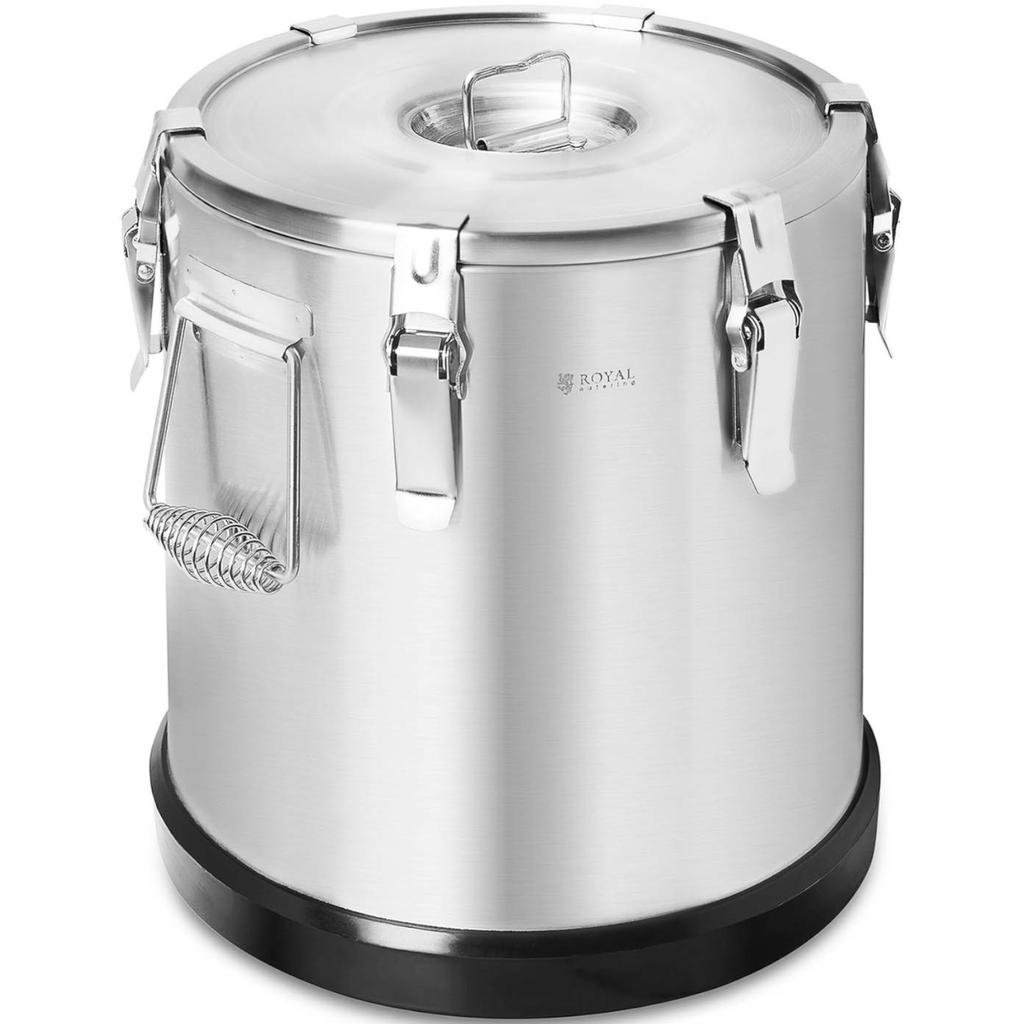 Thermos Thermal Container for Food Transport STEEL 22 L